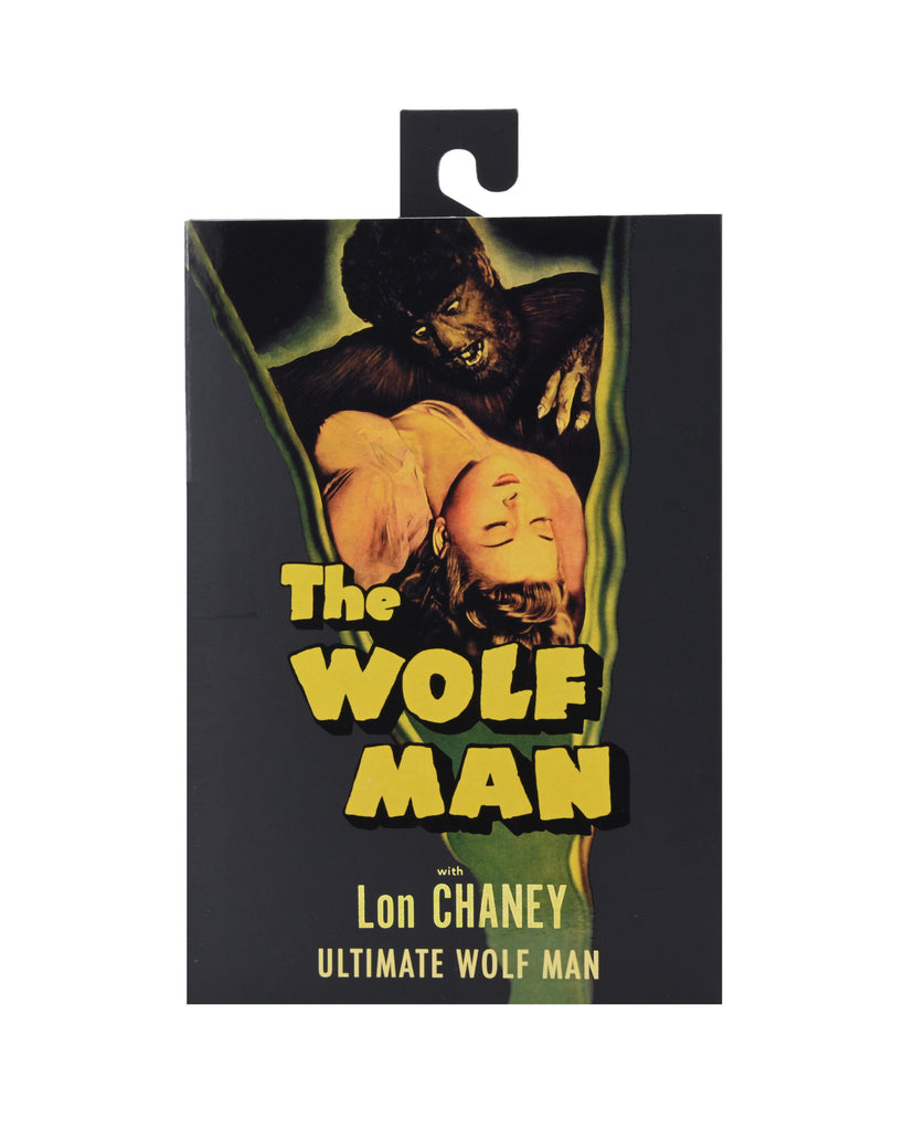 NECA Universal Monsters: The Wolf Man with Lon Chaney - Ultimate Wolf Man Black & White Figure 04810 LOW STOCK