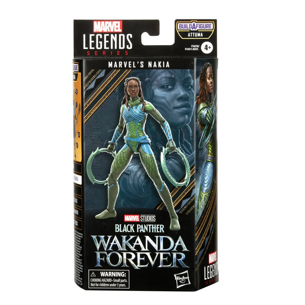 Marvel Legends - Black Panther Wakanda Forever (Attuma BAF) Nakia Action Figure (F3676) LOW STOCK