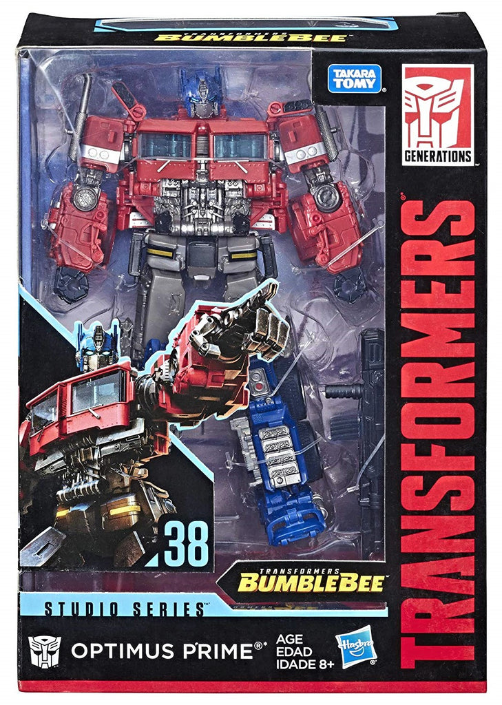Jouet Transformers Studio Series 38, classe voyageur, figurine Optimus  Prime du film Transformers: Bumblebee, 8 ans et plus, 16,5 cm 