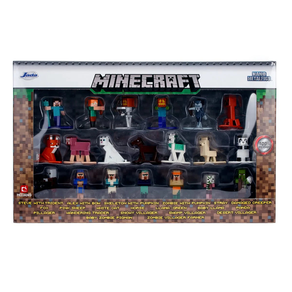 Jada Toys - Minecraft Nano Metalfigs Mini-Figures (Wave 3) 20-Pack (31431) LAST ONE!