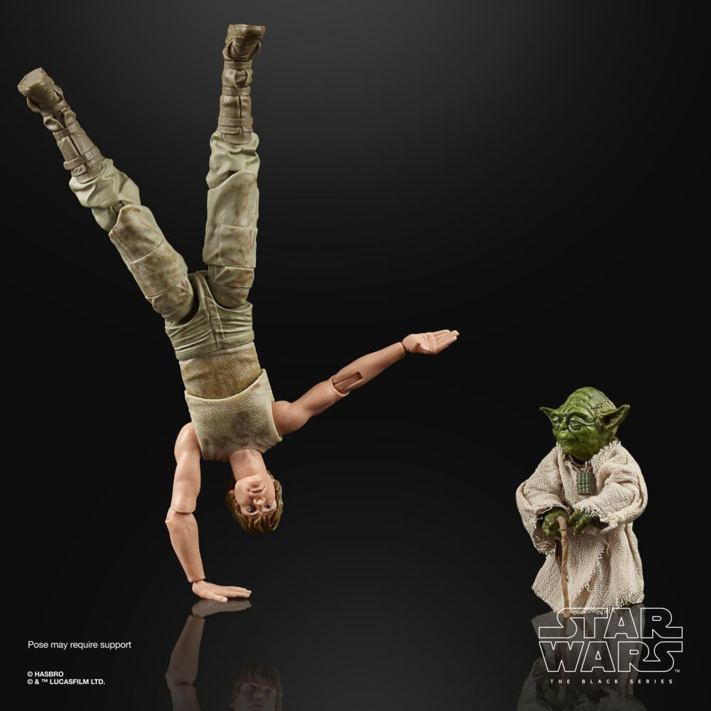 Star Wars Black Series Empire Strikes Back 40th Luke Skywalker & Yoda (Jedi Training) Figures E9642 LOW STOCK