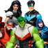 DC Multiverse - Titans (Beast Boy BAF) 4-Pack Action Figure Set