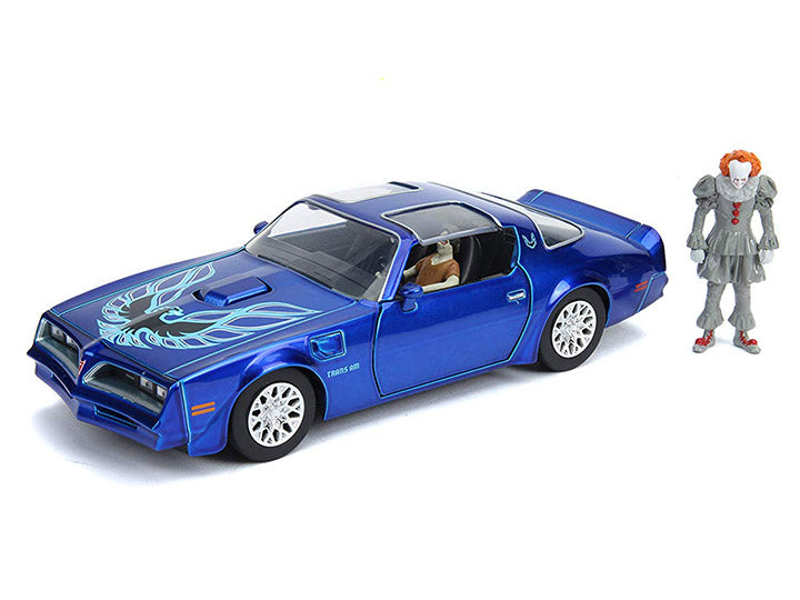 Hollywood Rides - Pennywise & Henry Bowers Pontiac Firebird (IT: Chapter 2) 1:24 Die Cast Vehicle
