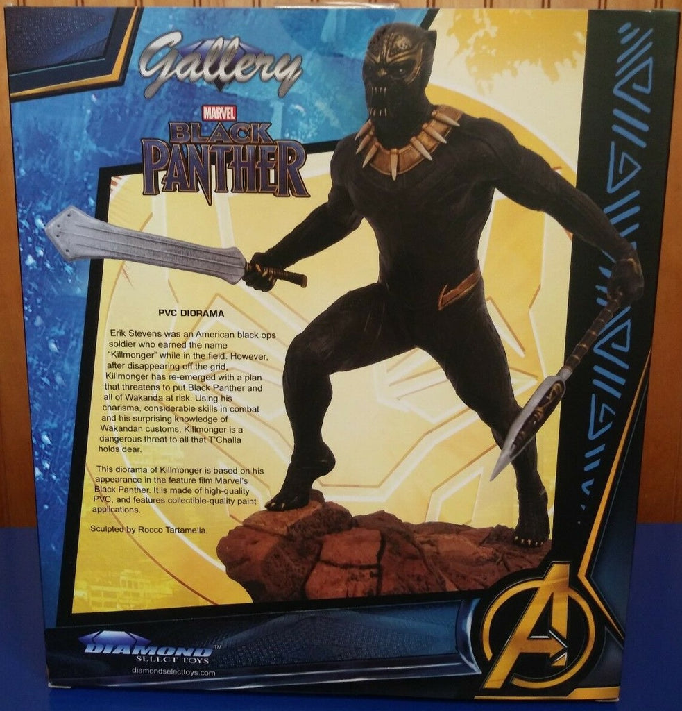 Diamond Select Toys Marvel Gallery Black Panther Movie Eric