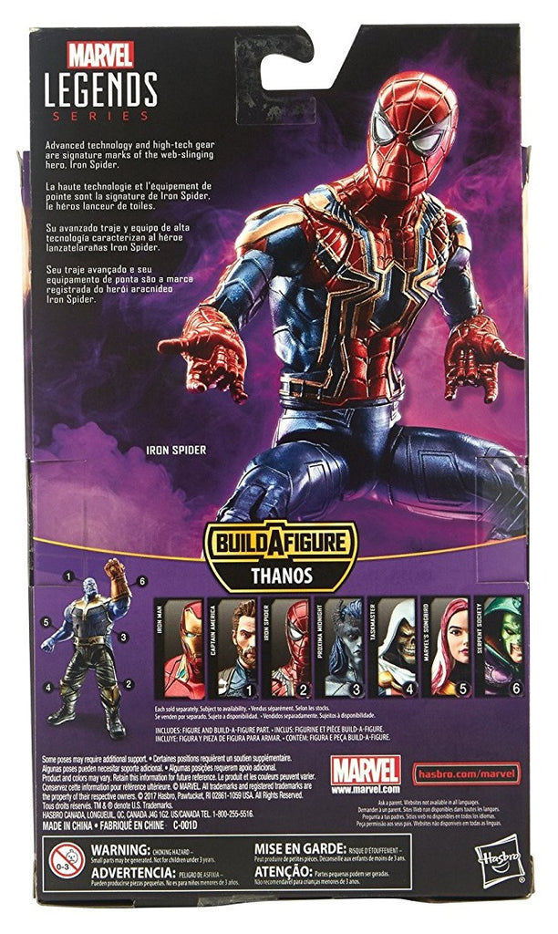 Marvel Legends - Avengers: Infinity War - Thanos BAF - Iron Spider (E2694) Action Figure