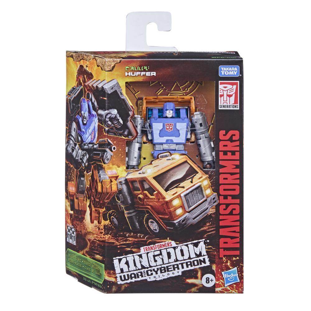 Transformers - War for Cybertron: Kingdom WFC-K16 Deluxe Huffer Action Figure (F0675)