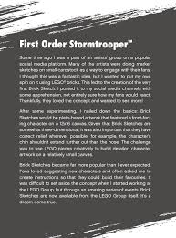 LEGO Brick Sketches - Star Wars: First Order Stormtrooper (40391) Building Toy LOW STOCK