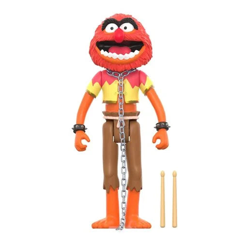 Super7 - The Muppets - Wave 1 - Dr. Teeth & The Electric Mayhem - Animal ReAction Figure (82148)