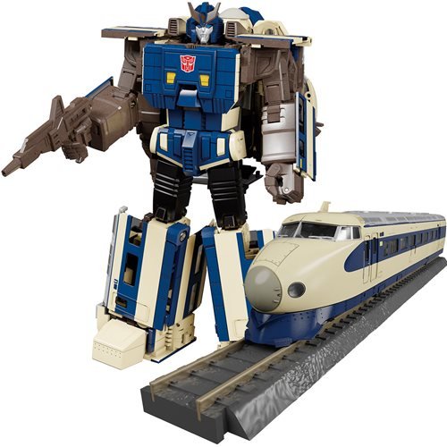 Takara Tomy Transformers Masterpiece (MPG-01) Trainbot Shouki (Raiden Combiner) Action Figure (F4088) LOW STOCK