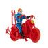 Marvel Legends Retro 375 Collection - Ghost Rider 3 3/4-Inch Action Figures with Motorcycle (F6544)