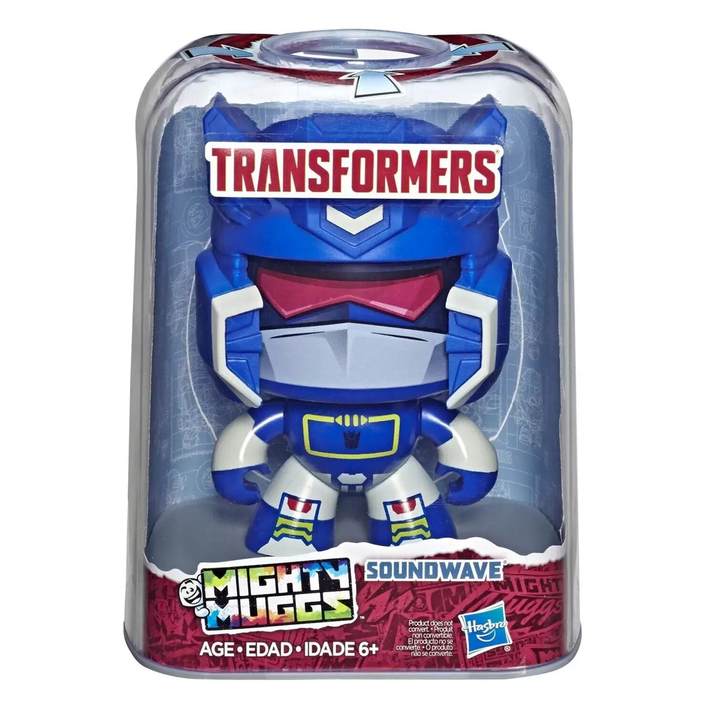 Transformers Mighty Muggs #9 - Soundwave Exclusive Figure (E4579) LOW STOCK