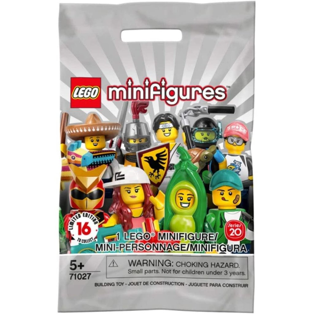 LEGO Minifigures - Series 20 - Complete Set of 16 (71027) Retired Minifigures LAST ONE!