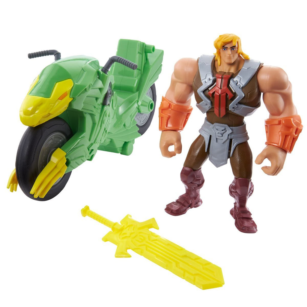 He-Man and The Masters of the Universe - He-Man and Ground Ripper Action Figure (HBL75)