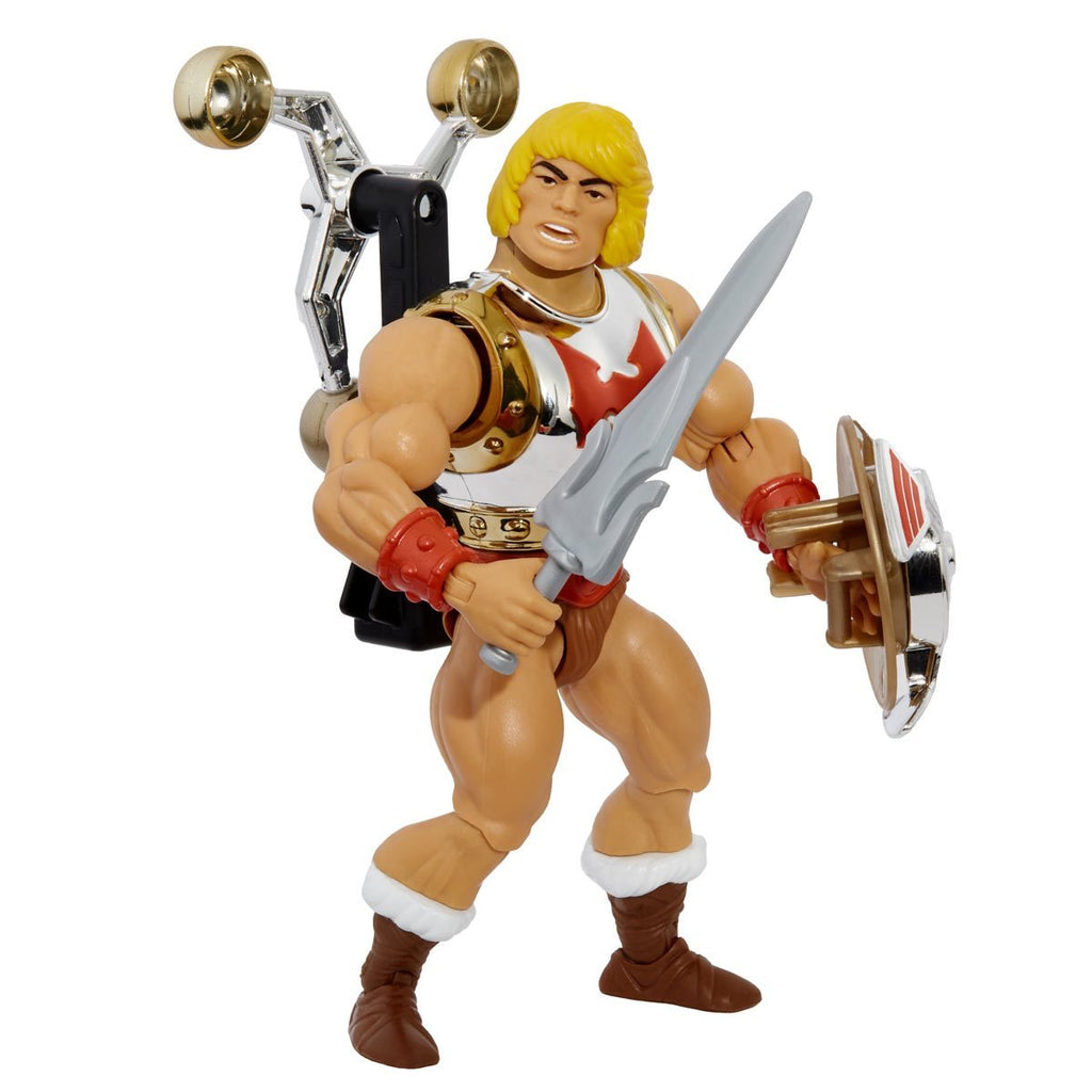 MOTU Masters of the Universe: Origins - Flying Fists He-Man Deluxe Action Figure (HDT22)