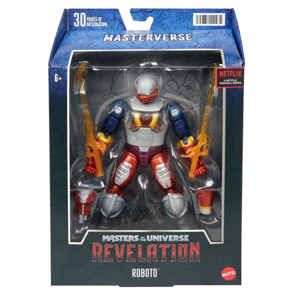 MOTU Masters of the Universe: Masterverse Revelation - Roboto Action Figure (HLB40)