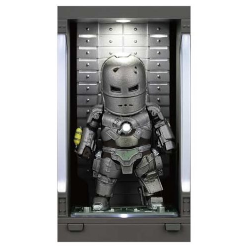 Beast Kingdom - Marvel Iron Man 3 MK I with Hall of Armor Display (MEA-015) Previews Exclusive LAST ONE!