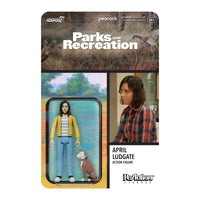 Super7 ReAction Figures - Parks and Recreation - Wave 1 - April Ludgate Action Figure (81981) LAST ONE!