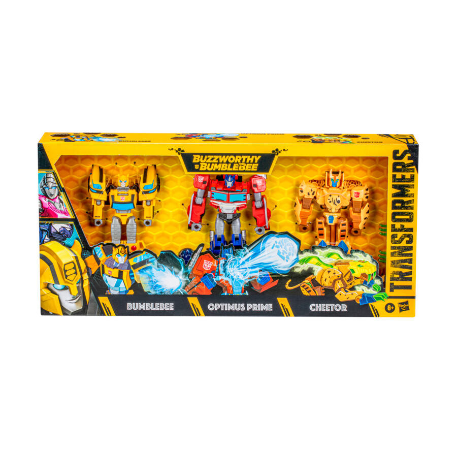 Transformers Buzzworthy Bumblebee - Heroes of Cybertron 3-Pack (F3930) Action Figures LOW STOCK
