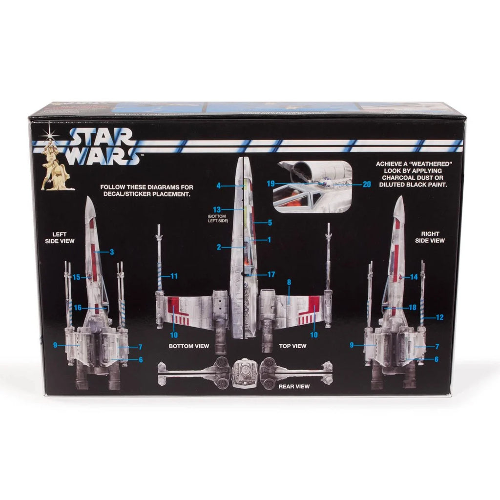 Star Wars: A New Hope - Luke Skywalker X-Wing Fighter 1:63 Scale (Snap) Model Kit LOW STOCK