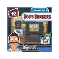 Basic Fun - Tiny TV Classics with Working Remote Control - Bob’s Burgers (Clips from Season 3) 06926 LAST ONE!