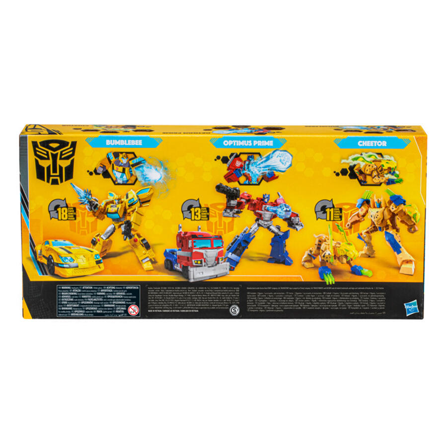 Transformers Buzzworthy Bumblebee - Heroes of Cybertron 3-Pack (F3930) Action Figures LOW STOCK