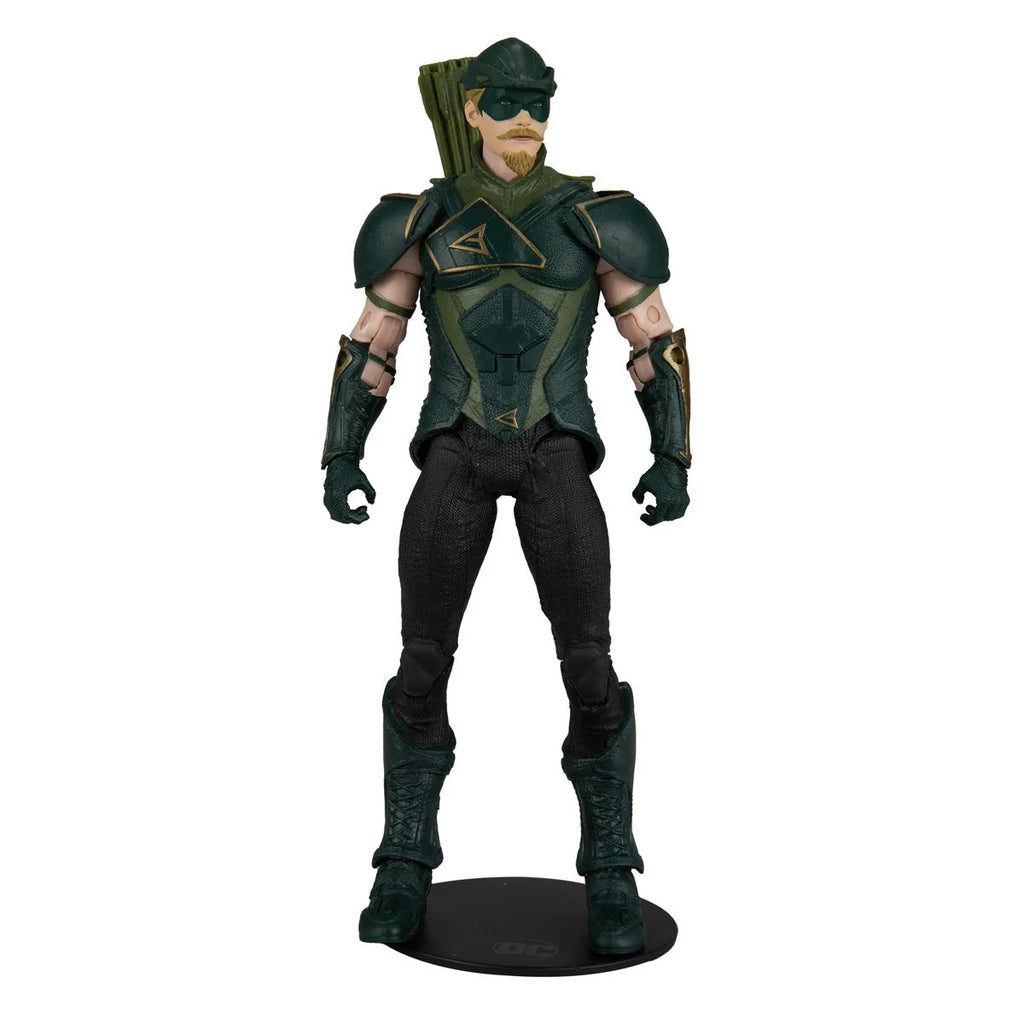 DC Direct (McFarlane Toys) Page Punchers Injustice 2 Green Arrow Action Figure with Injustice Comic Book (15919)