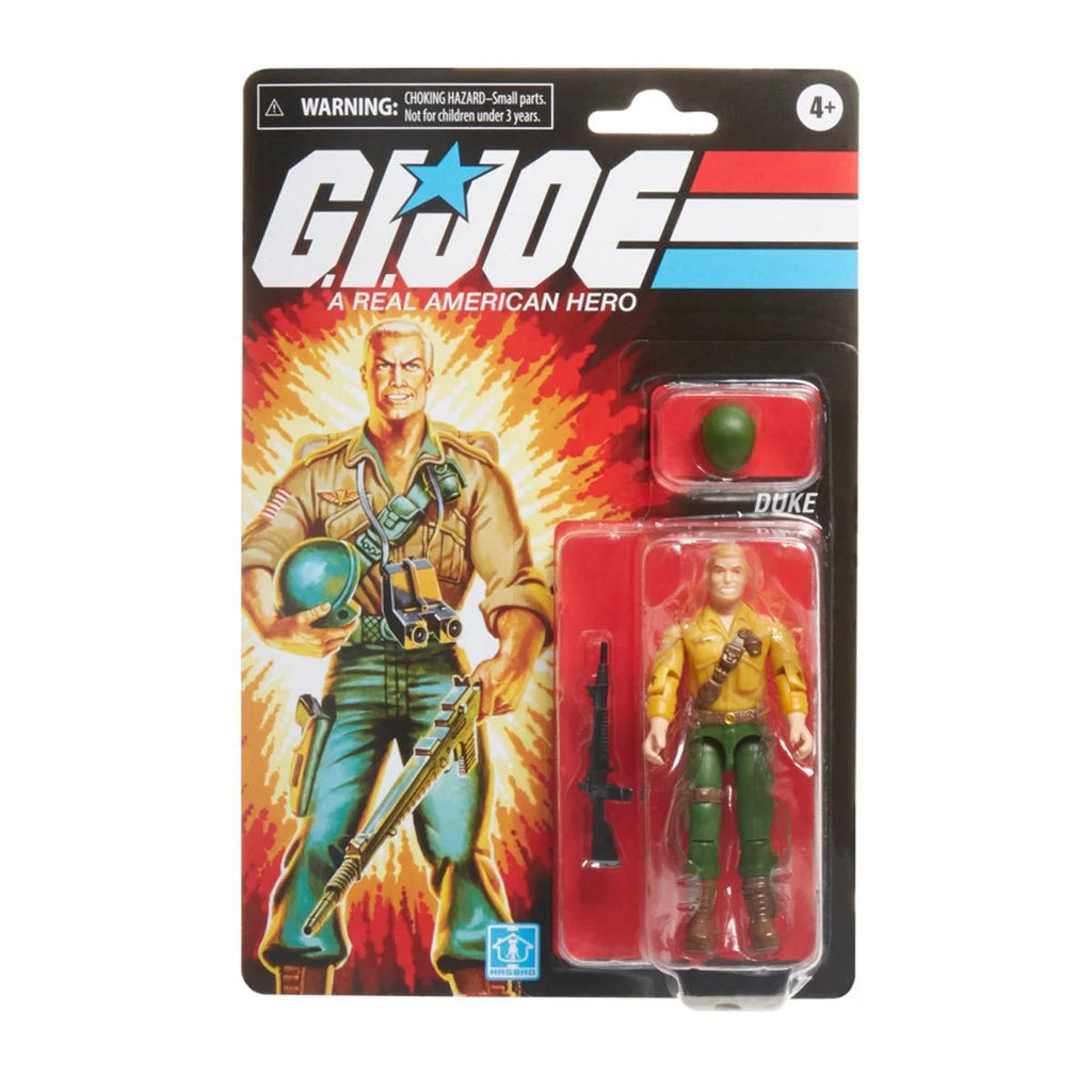 G.I. Joe Retro Collection - Duke vs. Cobra Commander (F4926) 3.75-Inch Exclusive 2-Pack Action Figure Set LOW STOCK