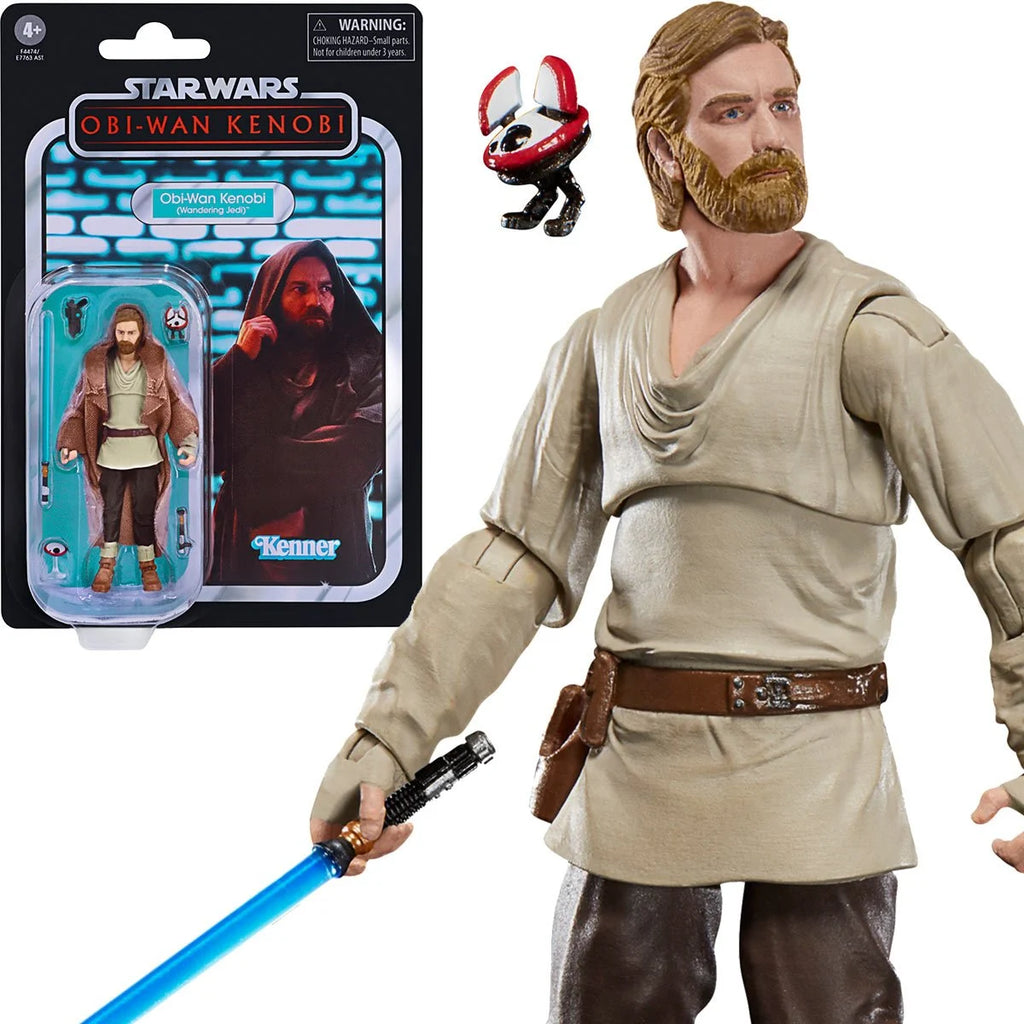 Star Wars: The Vintage Collection - Obi-Wan Kenobi (Wandering Jedi) Action Figure (F4474)