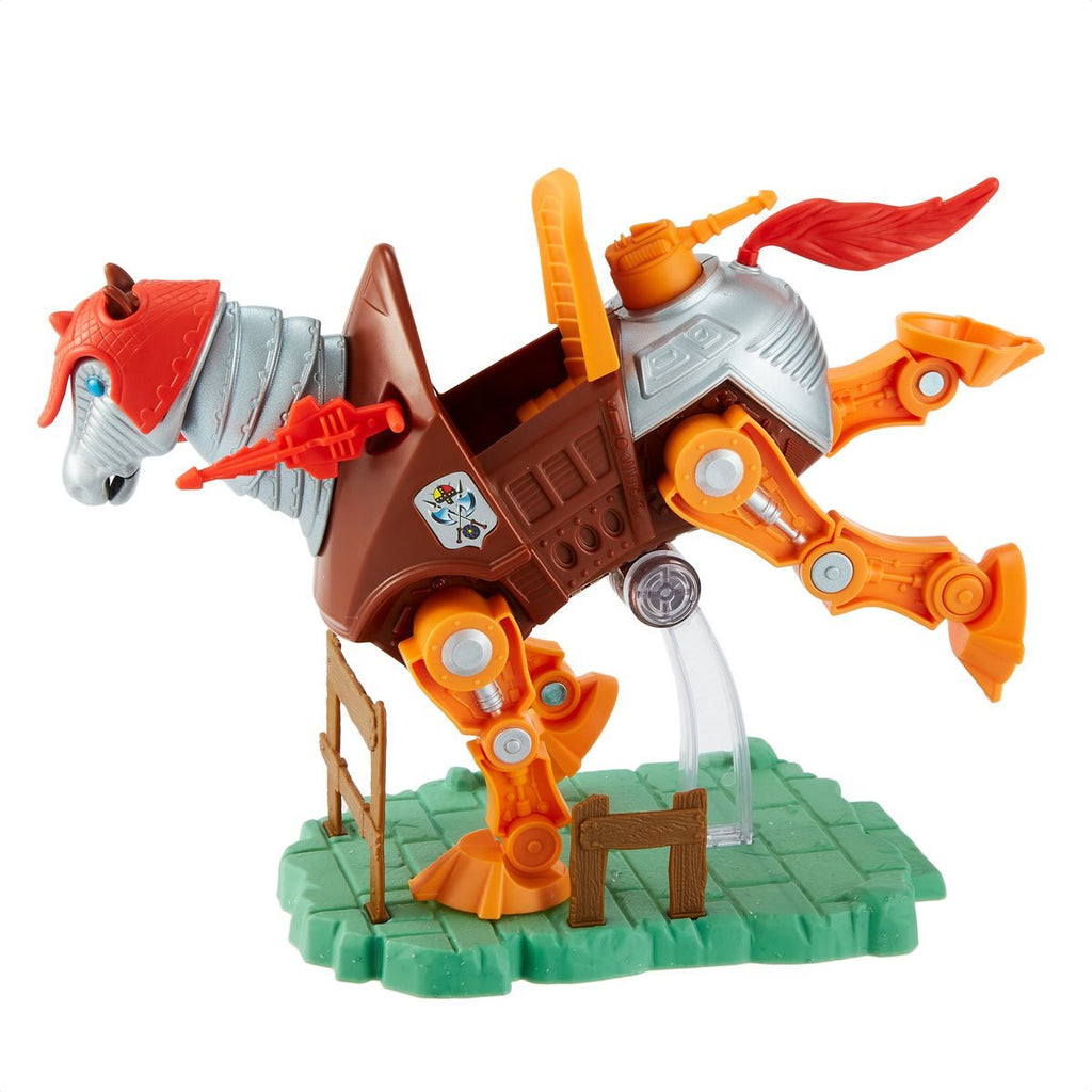 MOTU Masters of the Universe: Origins - Stridor - Heroic Armored War Horse Action Figure Mount HDT26 LOW STOCK