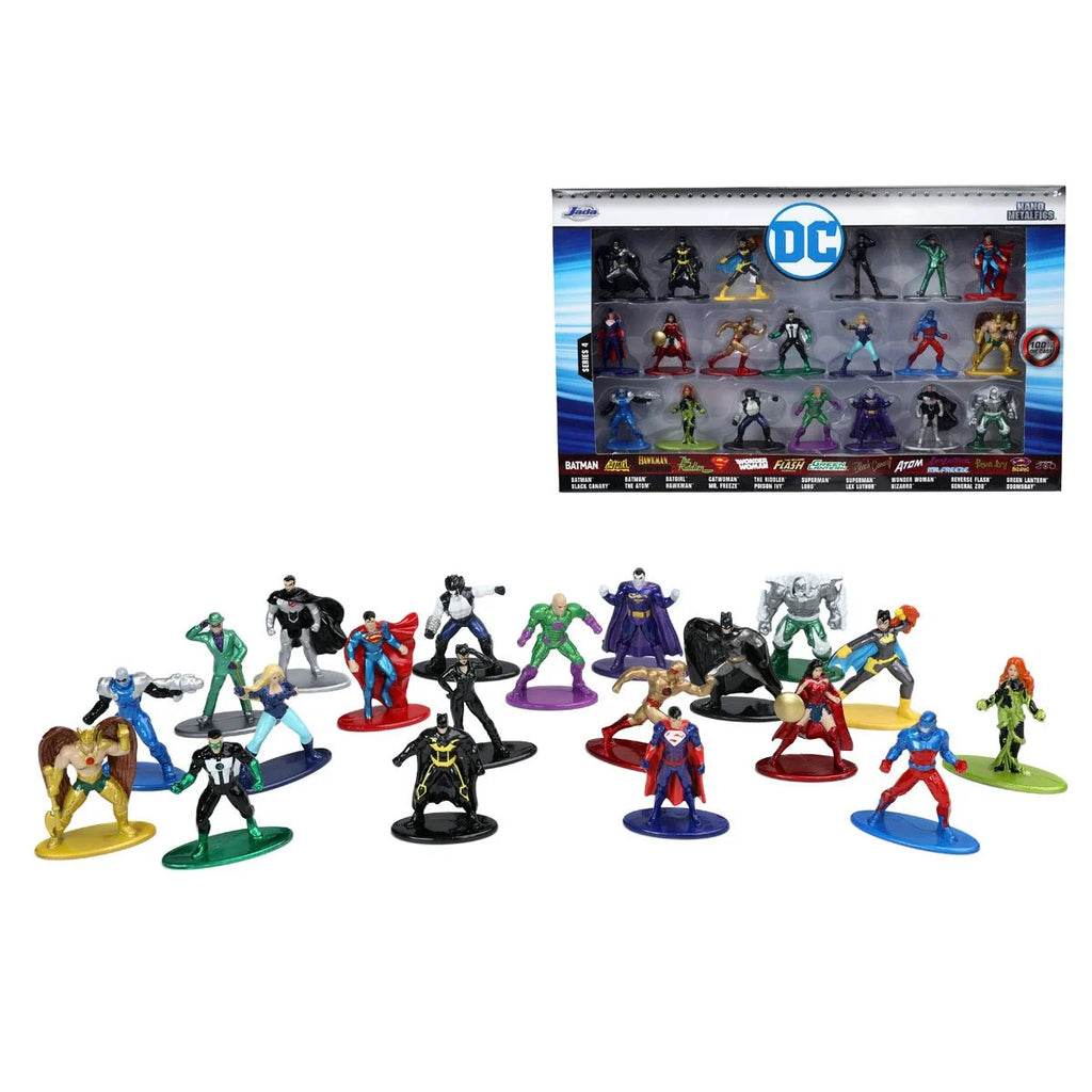 Jada Toys - DC Comics Nano Metalfigs Mini-Figures (Series 4) 20-Pack (32391) LOW STOCK