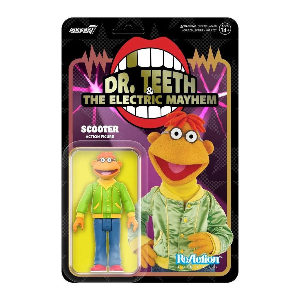 Super7 - The Muppets - Wave 1 - Dr. Teeth & The Electric Mayhem - Scooter ReAction Figure (82152)
