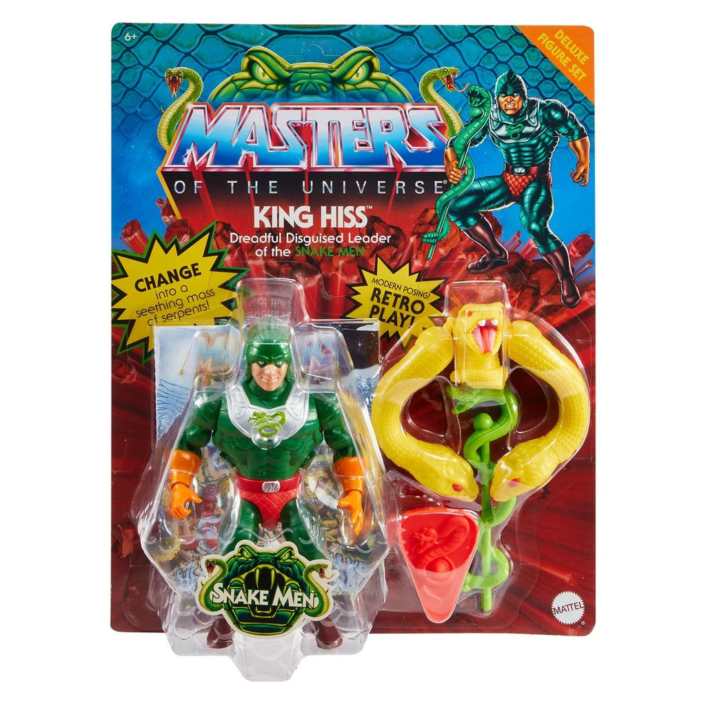 MOTU Masters of the Universe: Origins - King Hiss Deluxe Action Figure (HKM80)