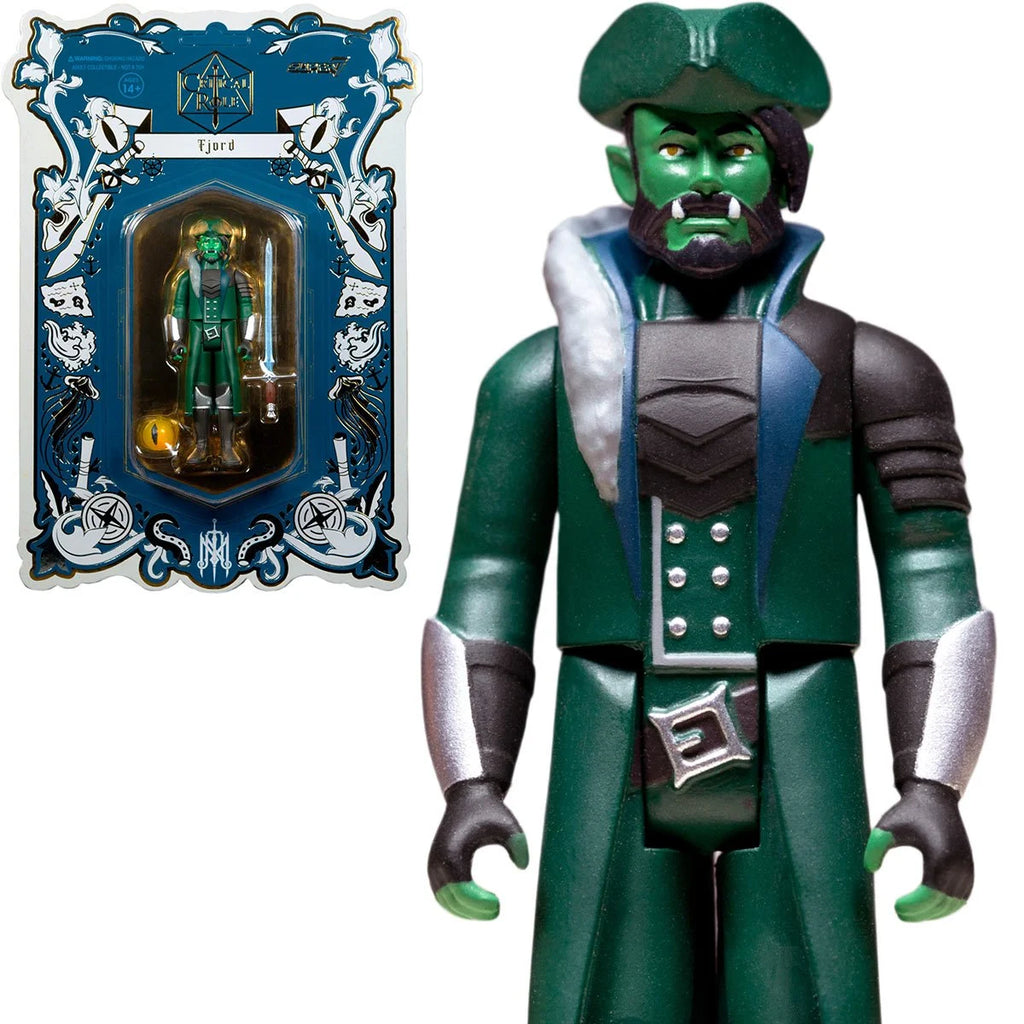 Super7 ReAction Figures - Critical Role - Wave 1 - Fjord Stone 3.75-inch Action Figure (82342) LOW STOCK