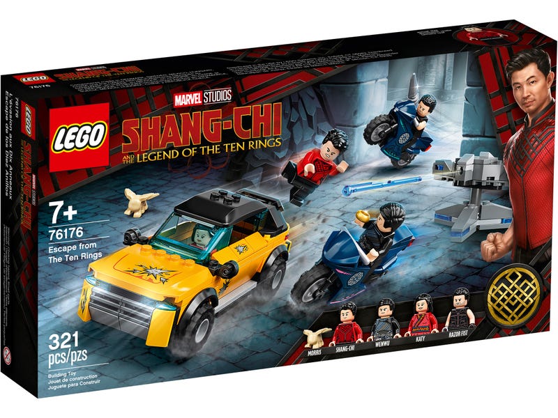 LEGO Marvel Studios - Shang-Chi - Escape From the Ten Rings Building Toy (76176)