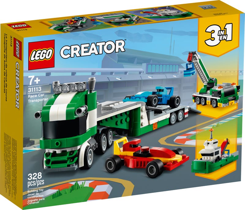 LEGO Creator 3in1 - Race Car Transporter (31113) Building Toy LAST ONE!