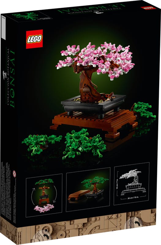 LEGO Creator Expert - Botanical Collection - Bonsai Tree (10281) Building Toy LOW STOCK