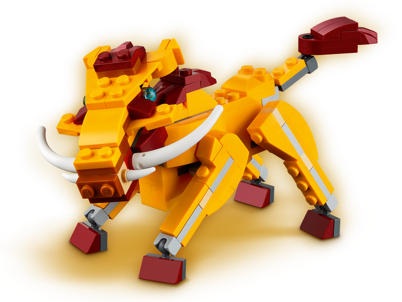 LEGO Creator 3-in-1 - Wild Lion (31112) Building Toy LOW STOCK