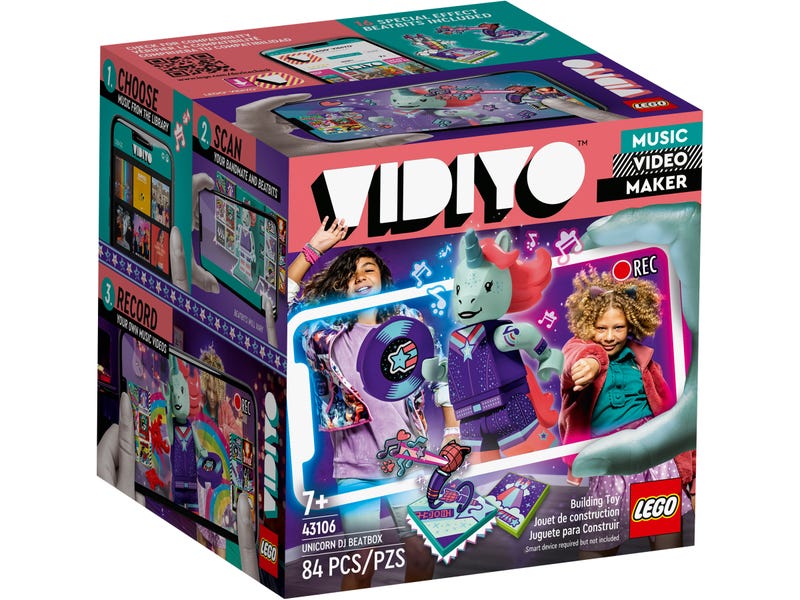 LEGO VIDIYO - Music Video Maker - Unicorn DJ BeatBox (43106) Building Toy
