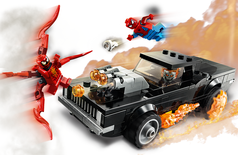 LEGO Marvel Spider-Man - Spider-Man and Ghost Rider vs. Carnage (76173) Retired Building Toy