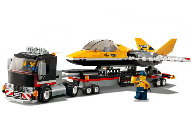 LEGO City - Airshow Jet Transporter (60289) Retired Building Toy LAST ONE!