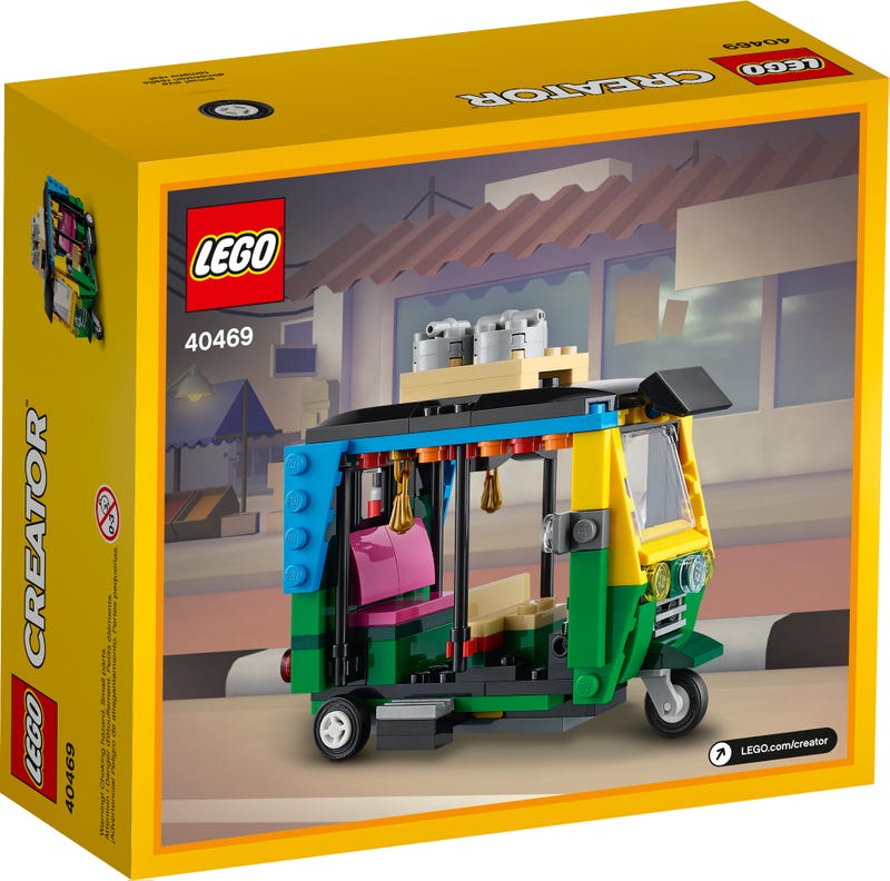 LEGO Creator - Tuk Tuk (40469) Building Toy LOW STOCK
