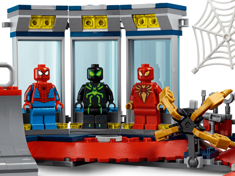 Spiderman lair best sale toy