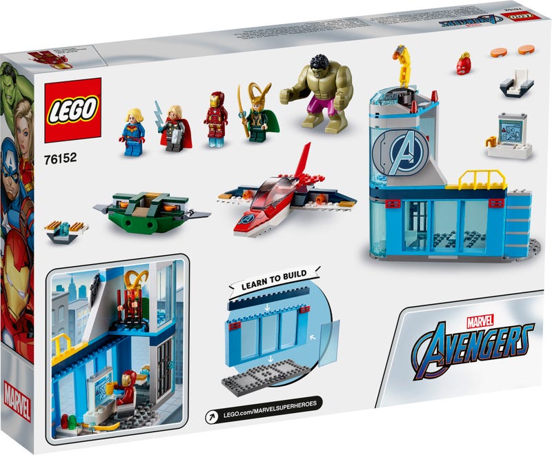 LEGO Marvel Avengers - Avengers Wrath of Loki (76152) Retired Building Toy LOW STOCK