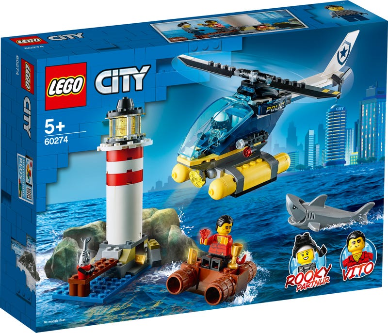 LEGO City - Police Lighthouse Capture (60274) Building Toy