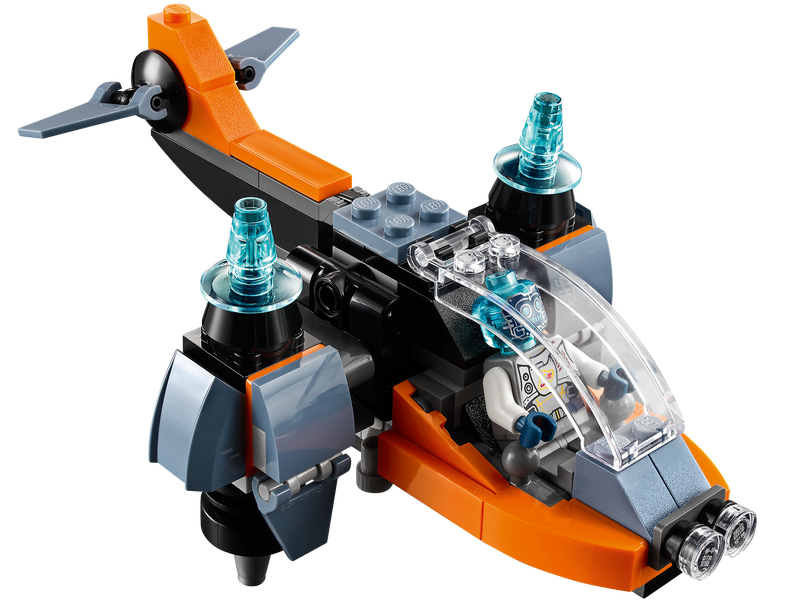 LEGO Creator 3-in-1 - Cyber Drone (31111) Building Toy LOW STOCK