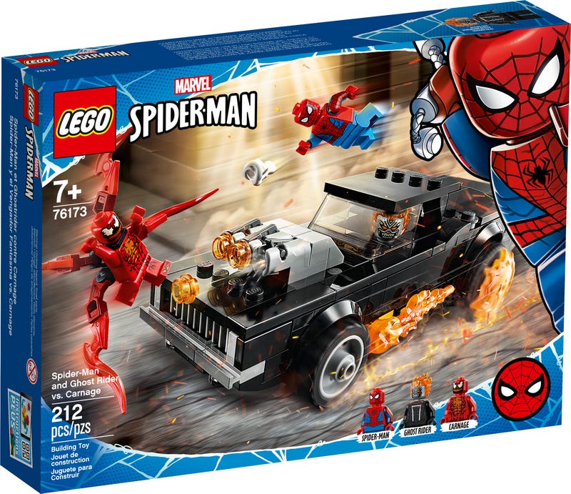 LEGO Marvel Spider-Man - Spider-Man and Ghost Rider vs. Carnage (76173) Retired Building Toy
