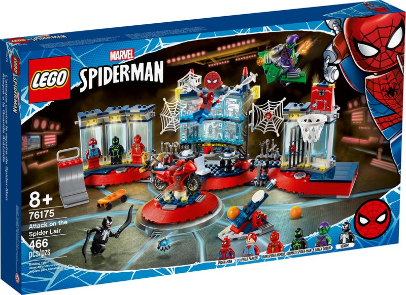 LEGO Marvel Spider-Man - Attack on the Spider Lair (76175) Building Toy LOW STOCK