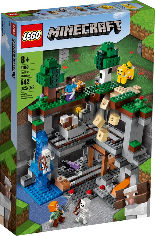 LEGO Minecraft - The First Adventure (21169) Building Toy LOW STOCK