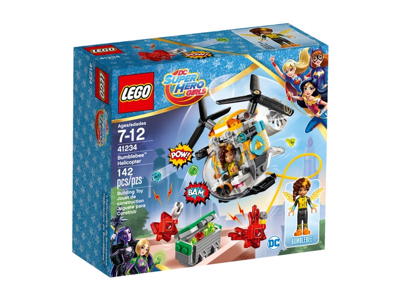 LEGO DC Super Hero Girls - Bumblebee Helicopter (41234) Retired Building Toy