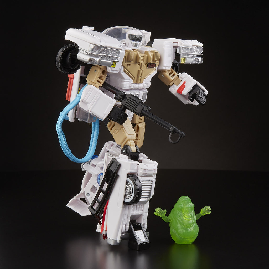 Transformers - Collaborative Mashup - Ghostbusters Ecto-1 - Ectotron (E6017) Action Figure